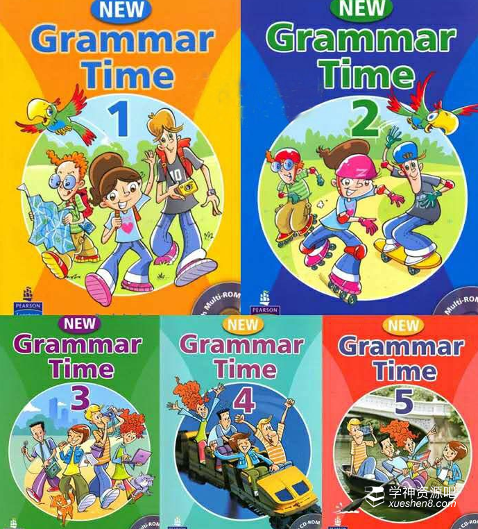 培生语法精讲课《New Grammar Time》帮孩子系统梳理语法知识体系，建立扎实的语法能力