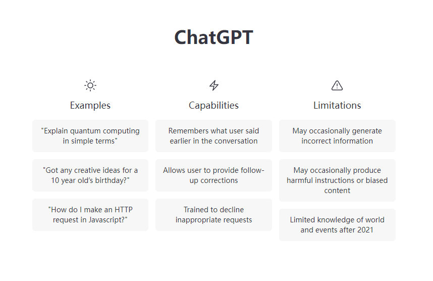 无需注册直接在线体验ChatGPT