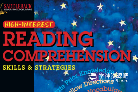 全套原版阅读《Reading Comprehension Skills and Strategies》技巧与词汇练习册