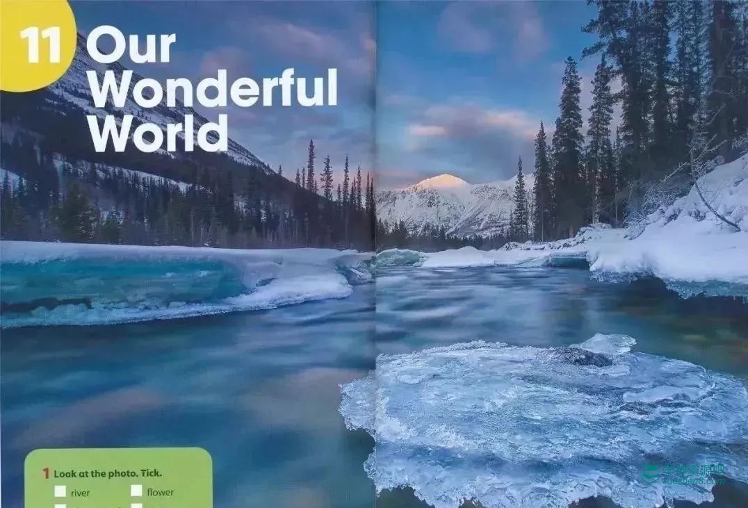 新版国家地理《Wonderful World》1-4册全册（学生书PDF+练习册）