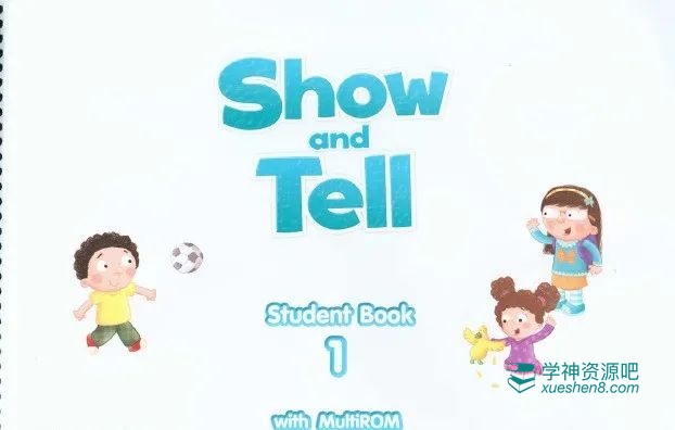 牛津幼儿原版英语教材Show and Tell 1-3级别，附学生用书，练习册，音频，视频等