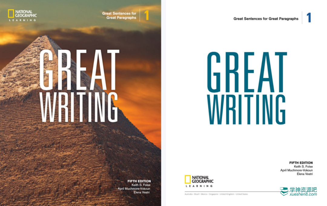 顶尖写作教材《Great Writing》！刷一本过KET，两本过PET，三本过FCE，轻松碾压99%的英文写作书！